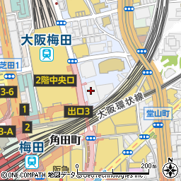 ファミリーマートＡＢＣ－ＭＡＲＴ梅田ビル店周辺の地図