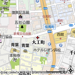 アルプス電気株式会社　浜松営業所周辺の地図