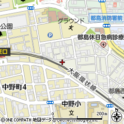 水道レスキュー大阪市都島区都島南通営業所周辺の地図