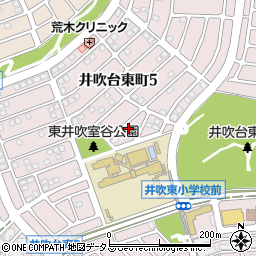 兵庫県神戸市西区井吹台東町5丁目28周辺の地図