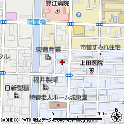 大阪市営すみれ住宅周辺の地図