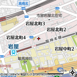 プロスペリテ神戸周辺の地図