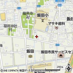 静岡県浜松市中央区飯田町985周辺の地図