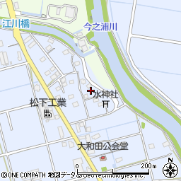 静岡県磐田市大原107周辺の地図