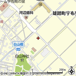 静岡県浜松市中央区雄踏町宇布見7430周辺の地図
