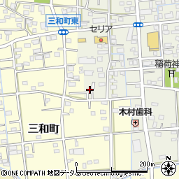 静岡県浜松市中央区飯田町854周辺の地図