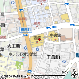 モスバーガー浜松ザザシティ店周辺の地図