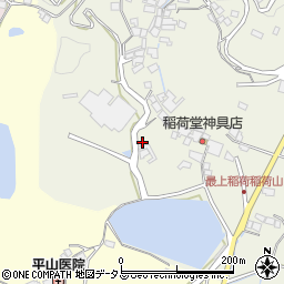 岡山県岡山市北区高松稲荷496周辺の地図