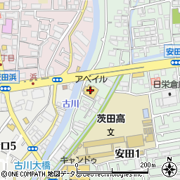 ありがとう屋大阪鶴見店周辺の地図
