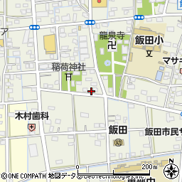 静岡県浜松市中央区飯田町933周辺の地図