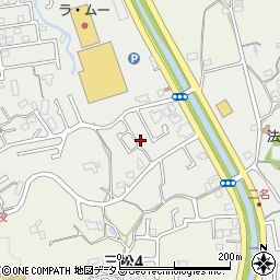 奈良県奈良市二名3丁目1023周辺の地図