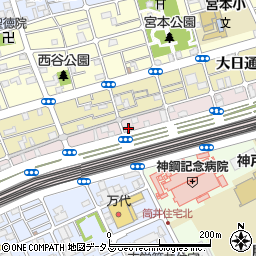 ＷＳＧ株式会社神戸営業所周辺の地図