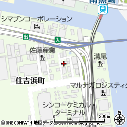 日鉄エポキシ製造株式会社　神戸工場周辺の地図