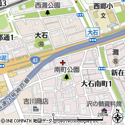 神戸クリーンサービス周辺の地図