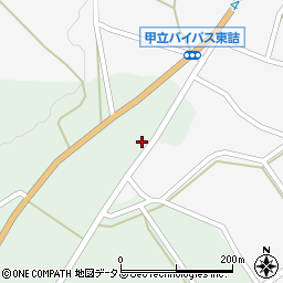 広島県安芸高田市甲田町上甲立173-1周辺の地図