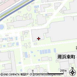 兵庫県神戸市灘区灘浜東町周辺の地図