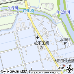 静岡県磐田市大原172周辺の地図