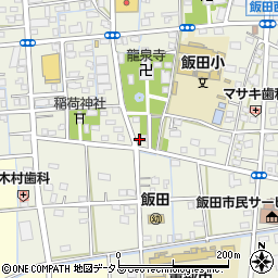 静岡県浜松市中央区飯田町992周辺の地図