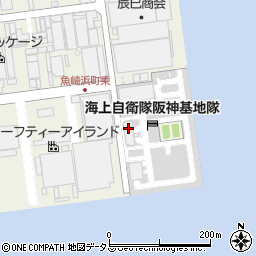 兵庫県神戸市東灘区魚崎浜町37周辺の地図