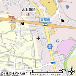 岡山県岡山市東区東平島128周辺の地図