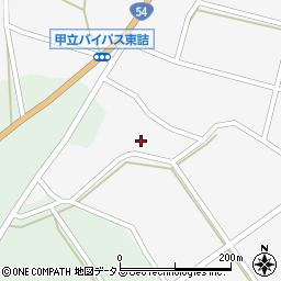 広島県安芸高田市甲田町下甲立1254周辺の地図