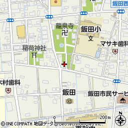 静岡県浜松市中央区飯田町993周辺の地図