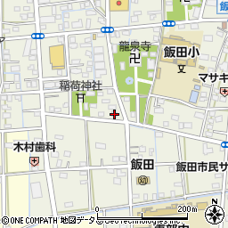 静岡県浜松市中央区飯田町935周辺の地図