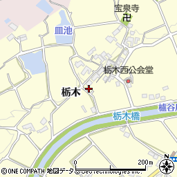 兵庫県神戸市西区櫨谷町栃木1079周辺の地図