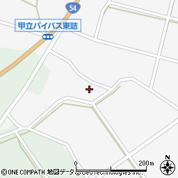 広島県安芸高田市甲田町下甲立1251周辺の地図