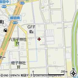 静岡県浜松市中央区飯田町1328周辺の地図