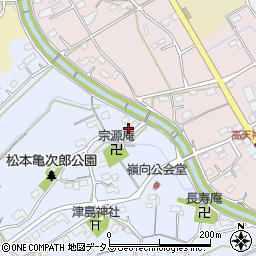 静岡県掛川市上土方嶺向2093周辺の地図