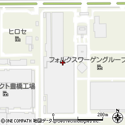 フォルクスワーゲングループジャパン本社周辺の地図