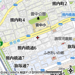 プレステージ神戸熊内パークアベニュー周辺の地図