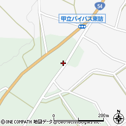 広島県安芸高田市甲田町上甲立172周辺の地図