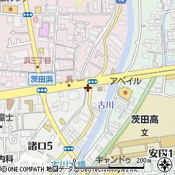 茨田ガスセンター周辺の地図