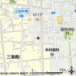 静岡県浜松市中央区飯田町850周辺の地図