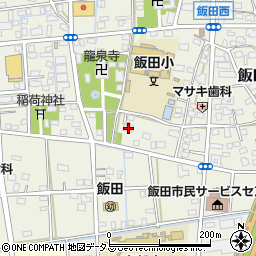 静岡県浜松市中央区飯田町986周辺の地図