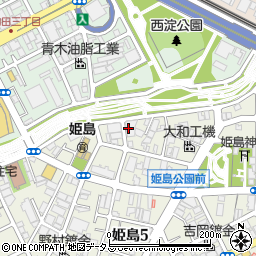 株式会社三協梱包商運周辺の地図