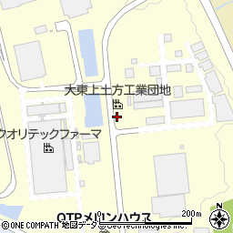 静岡県掛川市上土方工業団地周辺の地図