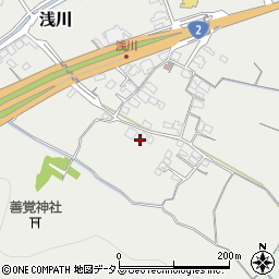 岡山県岡山市東区浅川83周辺の地図