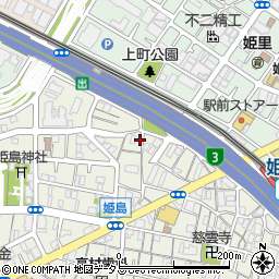 大阪府大阪市西淀川区姫島4丁目周辺の地図