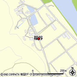 岡山県総社市福谷周辺の地図