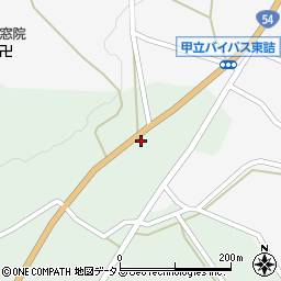 広島県安芸高田市甲田町上甲立180周辺の地図