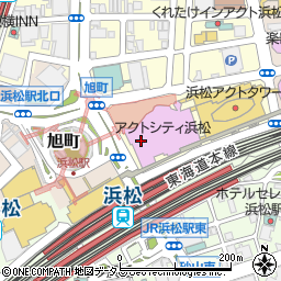 アクトシティ浜松周辺の地図