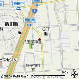 静岡県浜松市中央区飯田町1367周辺の地図