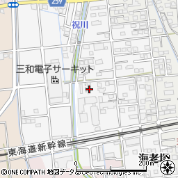 静岡県磐田市海老塚759周辺の地図