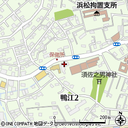 浜松市役所　中区役所中区内その他施設子どものこころの診療所周辺の地図