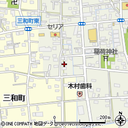 静岡県浜松市中央区飯田町867周辺の地図