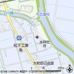 静岡県磐田市大原113周辺の地図