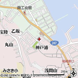 奥村釣船周辺の地図